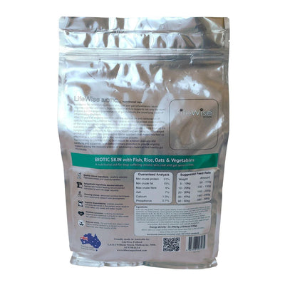 Lifewise Biotic Skin With Fish Rice Oats And Vegetable 13kg