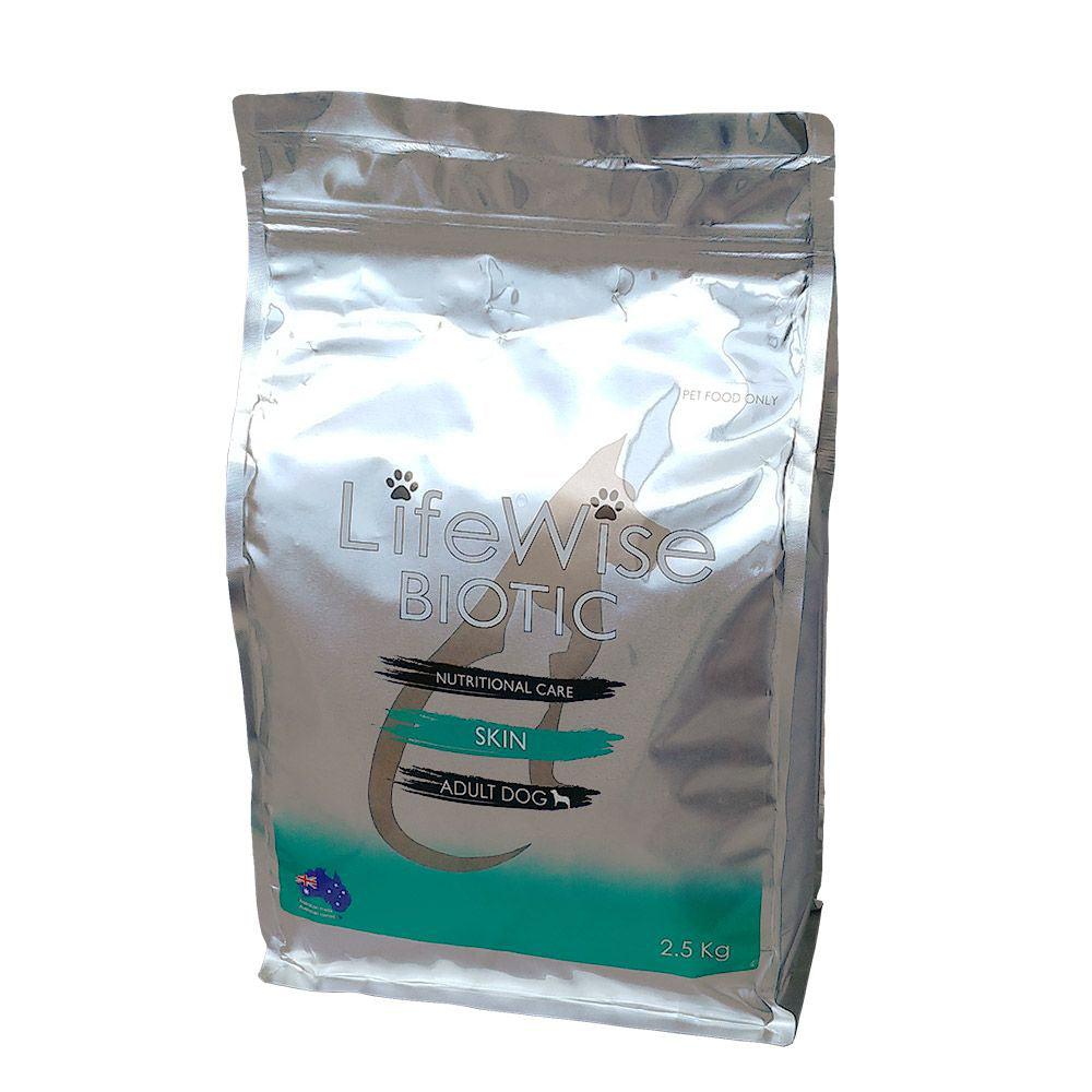LIFEWISE BIOTIC SKIN WITH FISH RICE OATS AND VEG 2.5KG