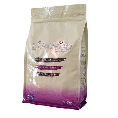 LIFEWISE PUPPY  GF TURKEY LAMB VEG LG BITES 2.5KG