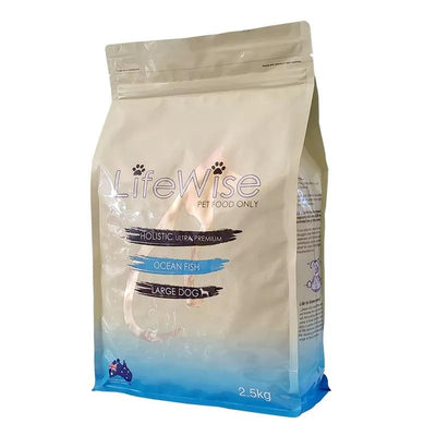 LIFEWISE OCEAN FISH WITH LAMB AND VEG LARGE BITES 2.5KG