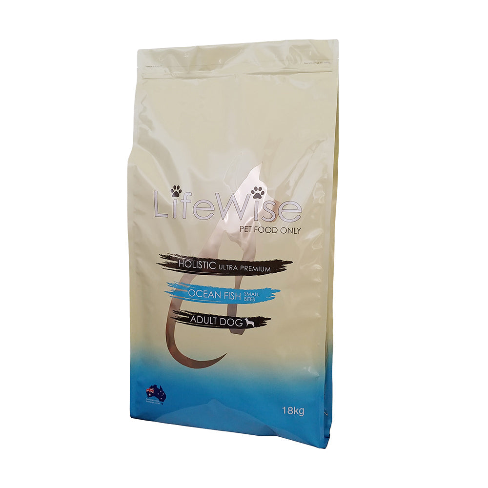 LIFEWISE OCEAN FISH WITH LAMB AND VEG SMALL BITES 18KG