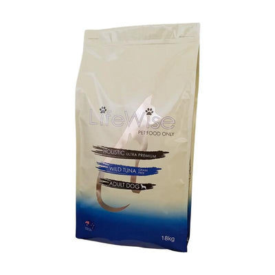 LIFEWISE WILD TUNA WITH LAMB AND MIXED VEG GRAIN FREE 18KG