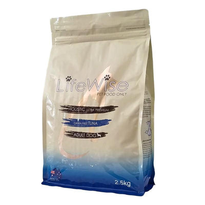 LIFEWISE WILD TUNA WITH LAMB AND MIXED VEG GRAIN FREE 2.5KG