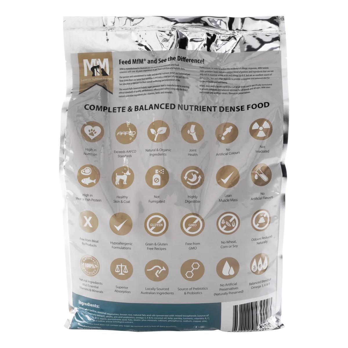 Meals For Mutts Dog Large Kibble Salmon & Sardine Gluten Free 9kg