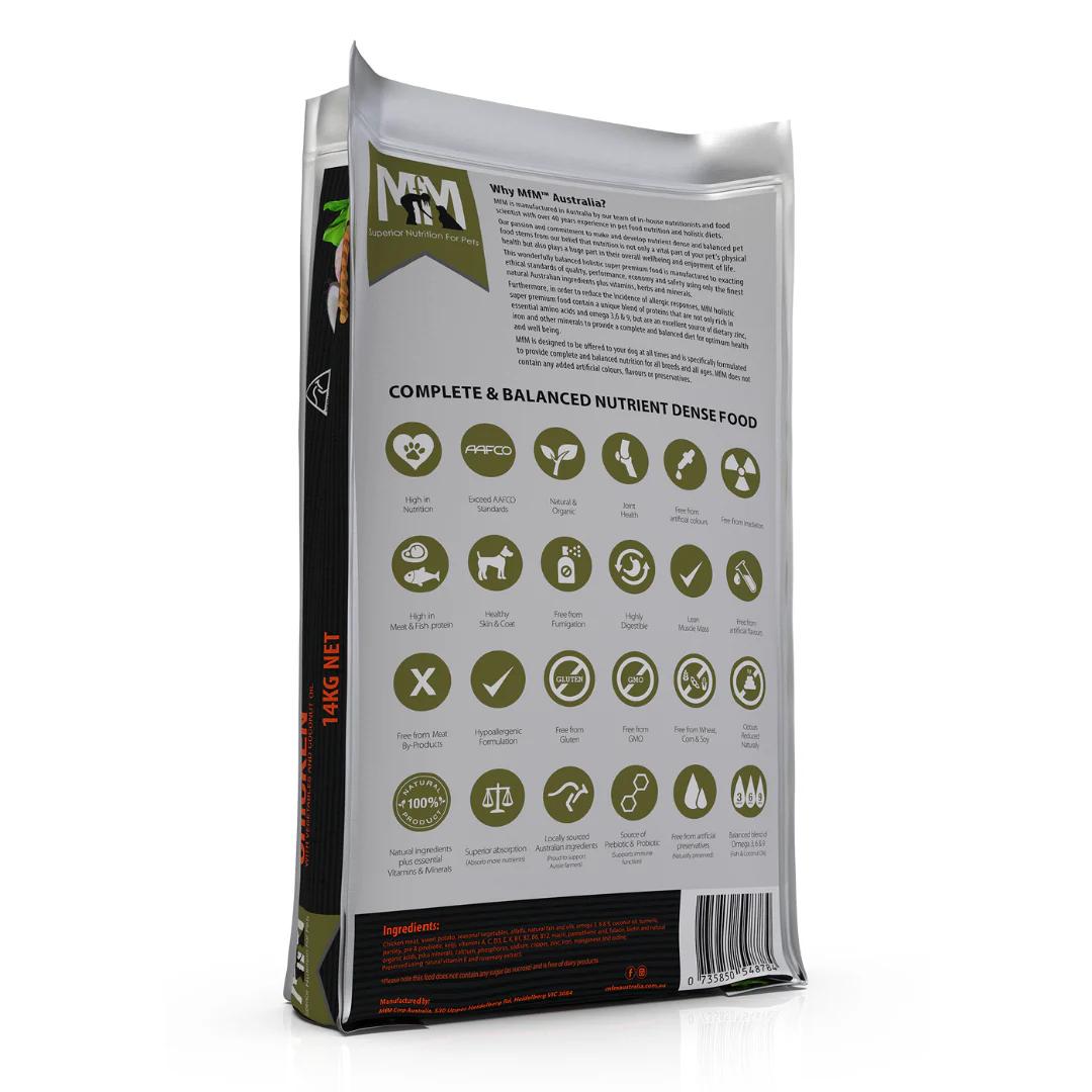 Meals For Mutts Dog Single Protein Chicken Grain & Gluten Free 14kg