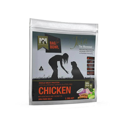Meals For Mutts Dog Single Protein Chicken Grain & Gluten Free 2.5kg