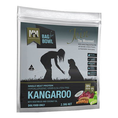 MFM DOG SINGLE PROTEIN KROO GRAIN & GLUTEN FREE BLUE 2.5KG