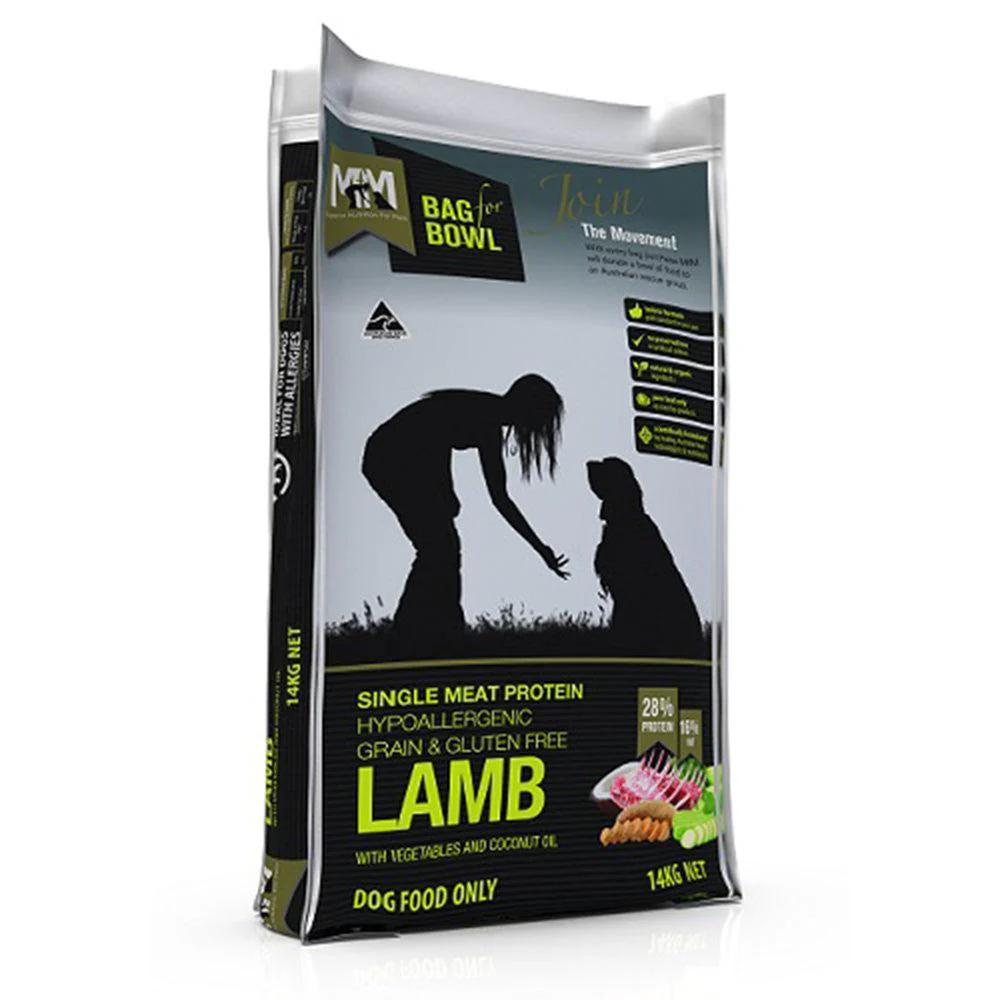 MFM DOG SINGLE PROTEIN LAMB GRAIN & GLUTEN FREE BROWN 14KG