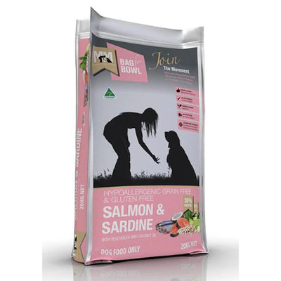 MFM DOG SALMON & SARDINE GRAIN & GLUTEN FREE PINK 20KG