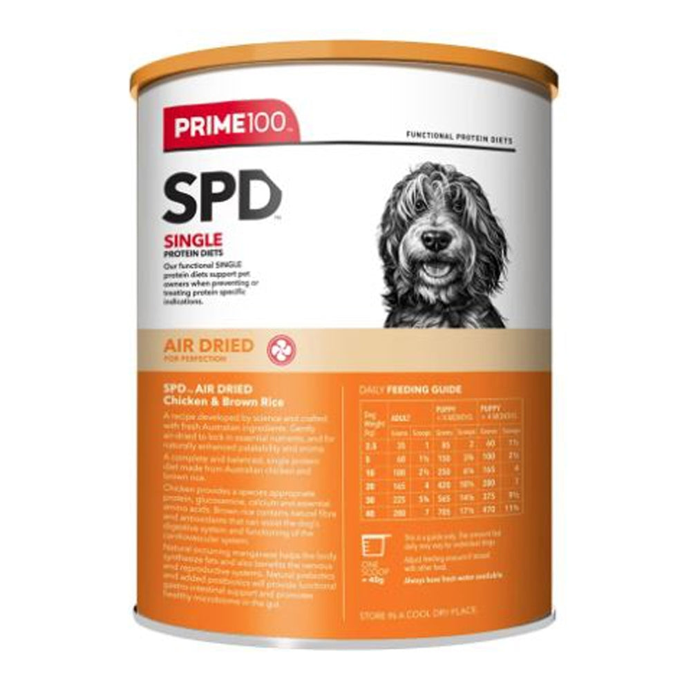 PRIME SPD AIR DRIED CHICKEN & BROWN RICE 600G