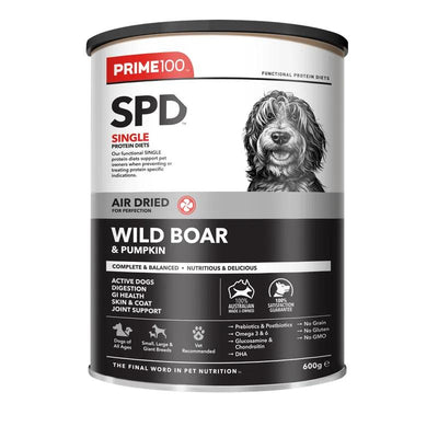 Prime 100 Spd Wild Boar & Pumpkin Air Dried 600g
