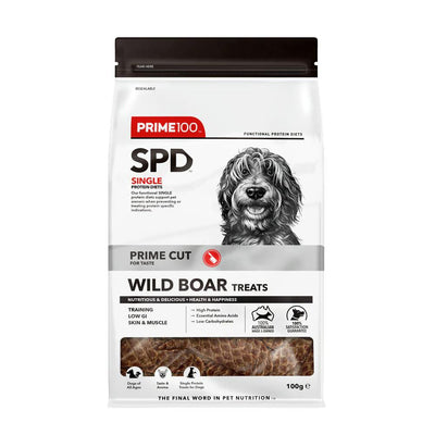 PRIME 100 SPD WILD BOAR PRIME CUT TREAT 100G