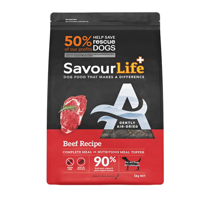 SAVOURLIFE AIR-DRIED ADULT BEEF RECIPE 1KG