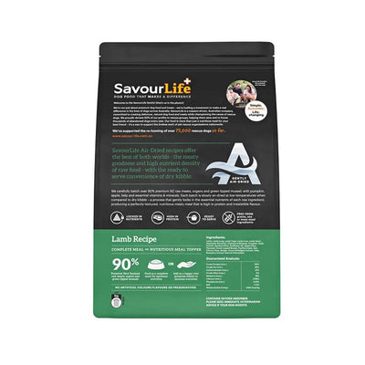 Savourlife Air-Dried Adult Lamb Recipe 1kg