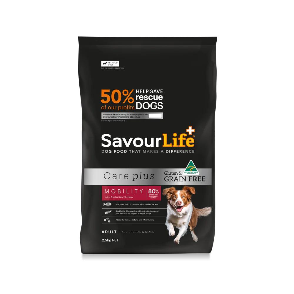 SAVOURLIFE GRAIN FREE ADULT MOBILITY CHICKEN 2.5KG