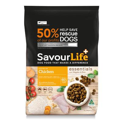 SAVOURLIFE ESSENTIALS ADULT CHICKEN 3KG