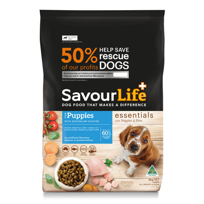 SAVOURLIFE ESSENTIALS PUPPY CHICKEN 3KG