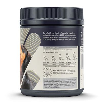 Zamipet Senior Support Chews 300g 60pk