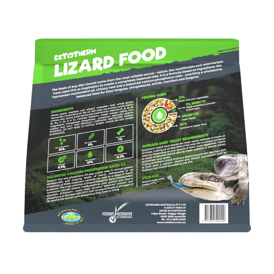 Vetafarm Ectotherm Lizard Food 1kg