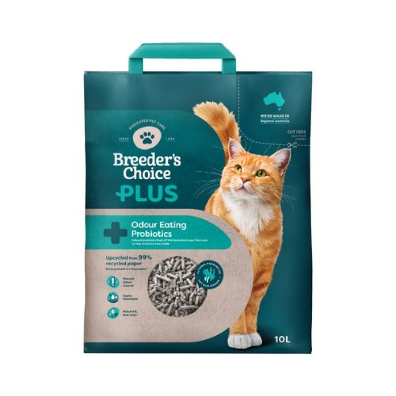 Breeders Choice PLUS Probiotic Litter 10L