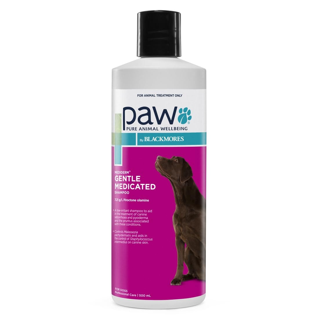 PAW By Blackmores Mediderm Gentle Medicated Shampoo For Dogs 500ml