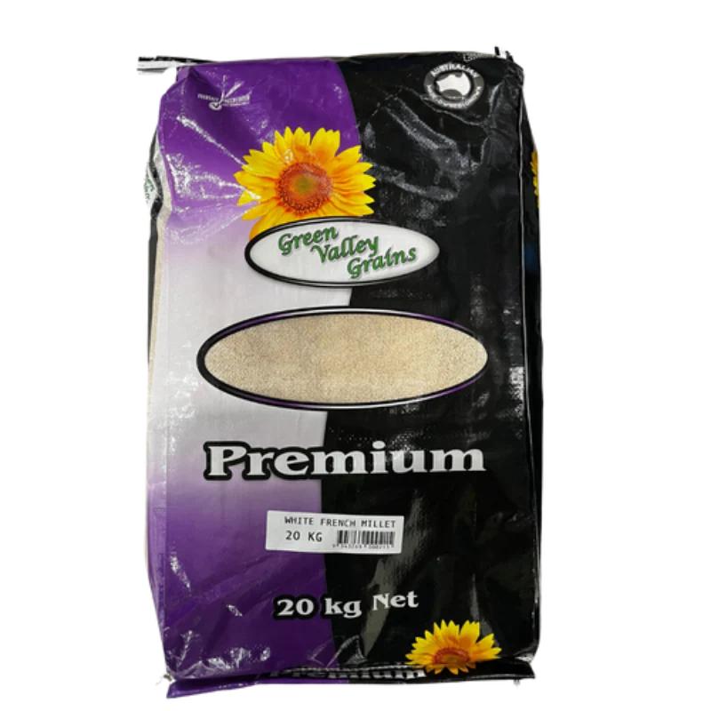 Green Valley White French Millet Nutritious Animal Feed 20kg