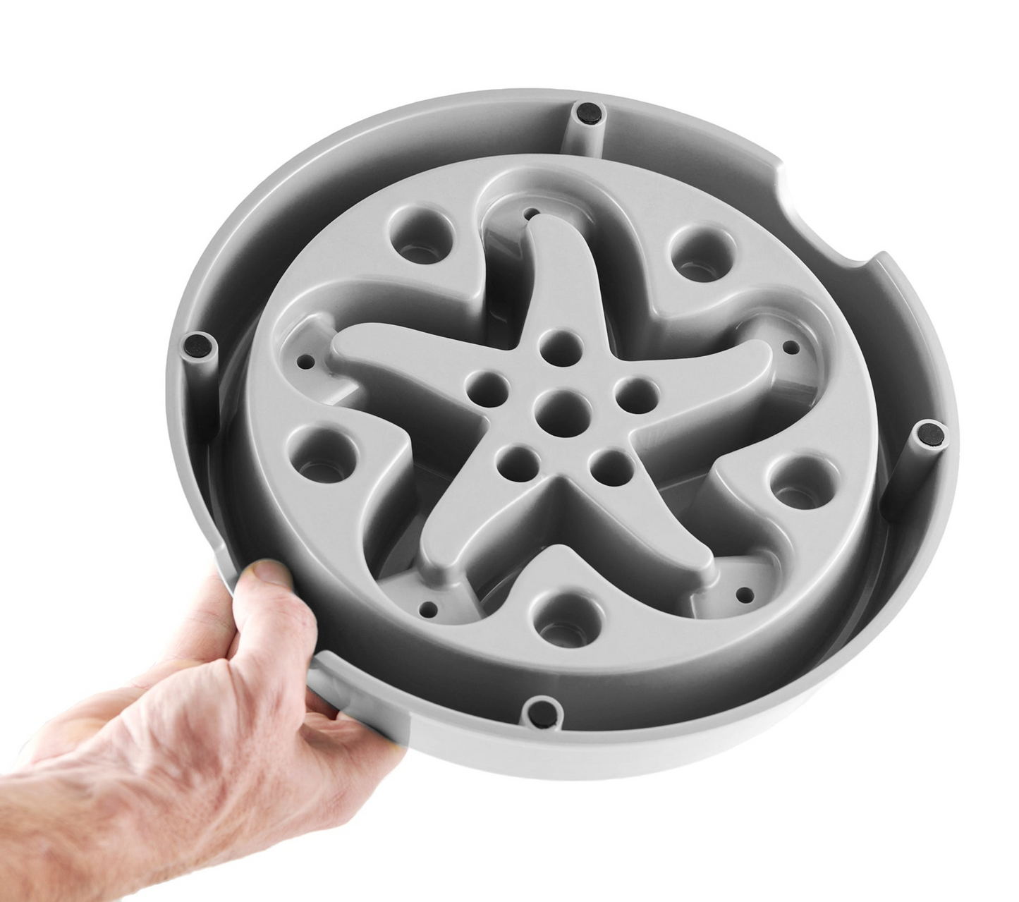 All Fur You Eco Friendly Bamboo Slow Dog Feeder Bowl