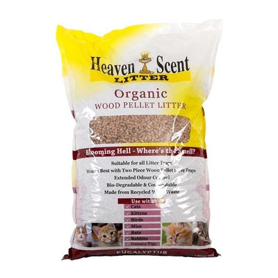 Heaven Scent Eucalyptus Wood Pellet Cat Litter 15kg