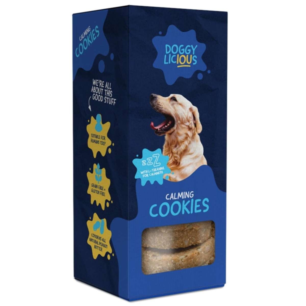 Doggylicious Dog Treat Calming Cookies 180g