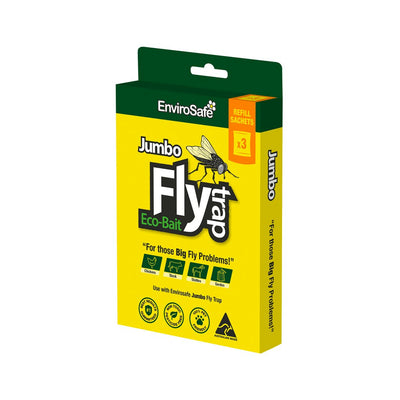 Envirosafe Jumbo Fly Trap Bait Attractant Refills - 3 Pack