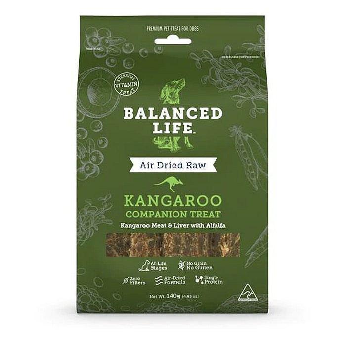 Balanced Life Kangaroo Companion Dog Treats 140g