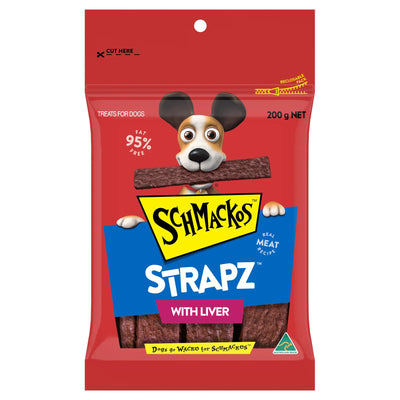 Schmackos Snacks Straps Liver 500g