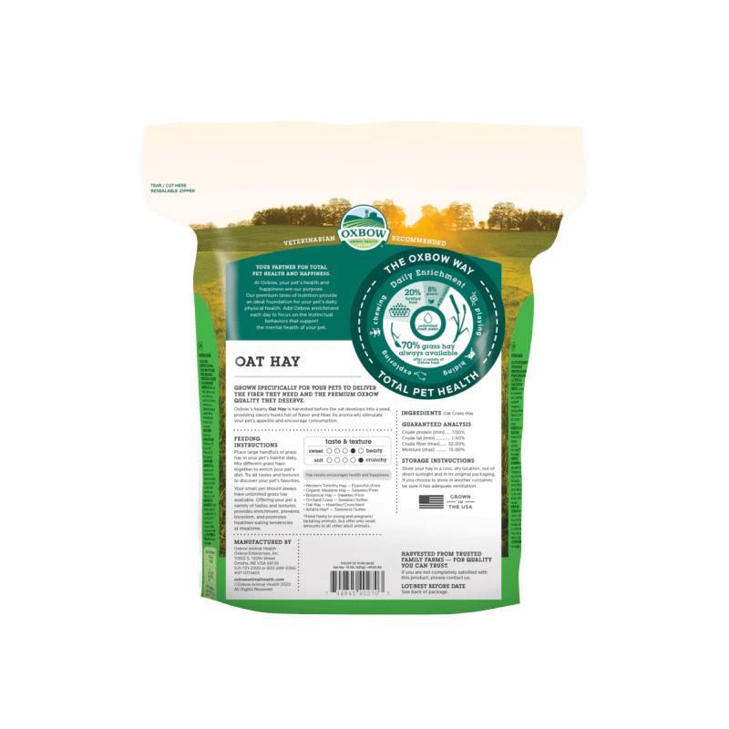 Oxbow Oat Hay Feed & Bedding 425g