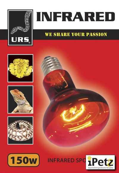 Urs Infrared Spot Heat Globe Reptile Heat Source 150w