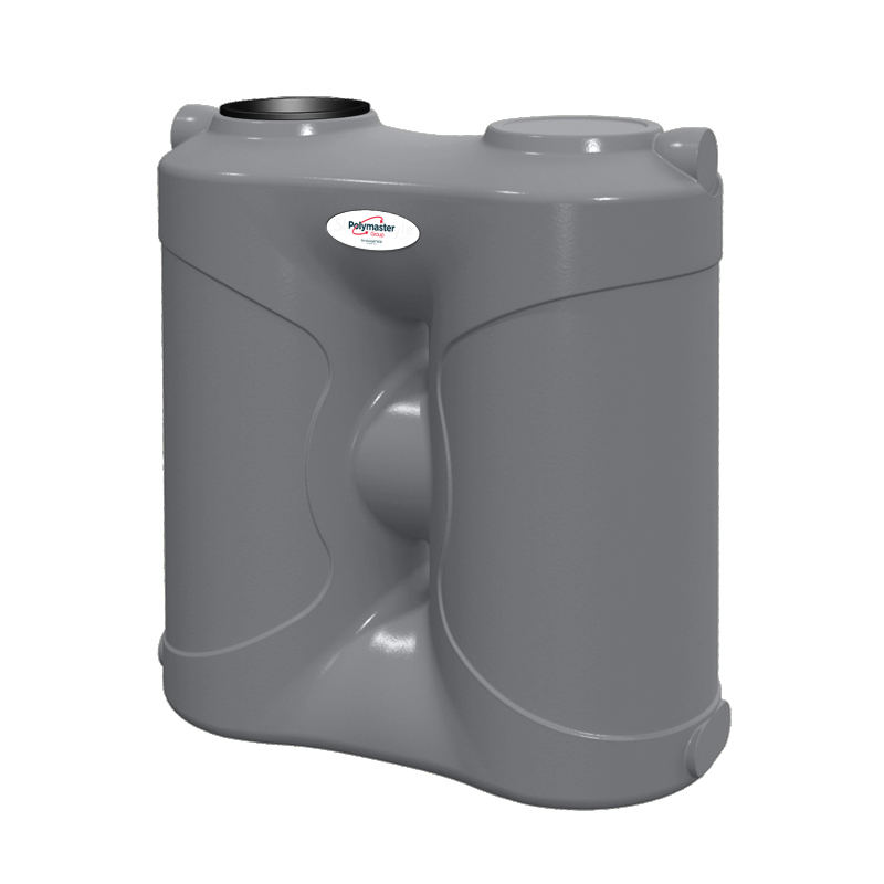 600ltr Slimline Poly Rain Water Tank