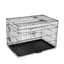 Dog Cage Crate Kennel 3 Doors - 48" / 120cm