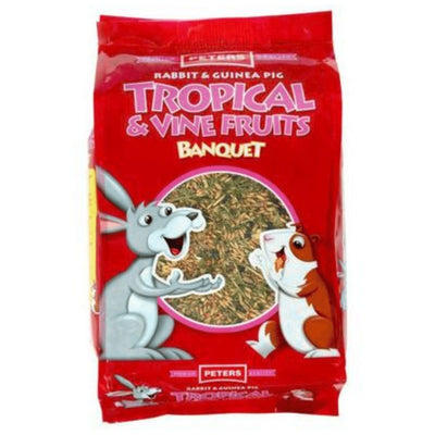 Peters Tropical & Vine Fruit Medley Rabbit and Guinea Pig Food Mix 20kg