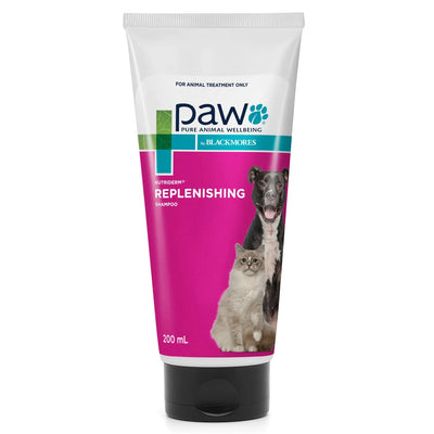 PAW By Blackmores NutriDerm Replenishing Shampoo For Dogs And Cats 200ml