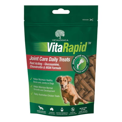 Vetalogica VitaRapid Joint Care Daily Dog Treats 210g