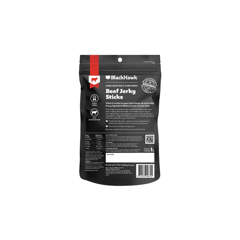 Black Hawk Beef Jerky Strap Treats For Dogs