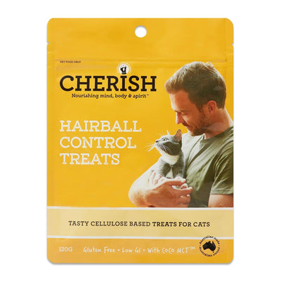 CHERISH CAT HAIRBALL CONTROL TREAT 120G