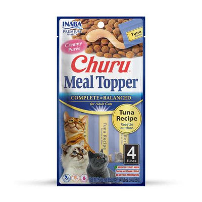 INABA CAT CHURU MEAL TOPPER TUNA 56G 6PK