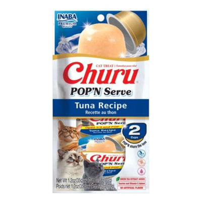 INABA CAT CHURU POP N SERVE TUNA 70G 4PK