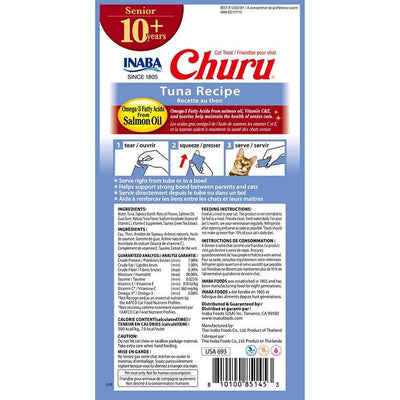 Inaba Cat Churu Puree Senior 10+ Tuna Variety 20pk