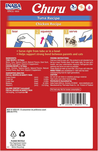 Inaba Churu Holiday Tuna & Chicken Variety 20P
