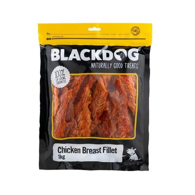 BLACK DOG CHICKEN BREAST FILLETS 1KG