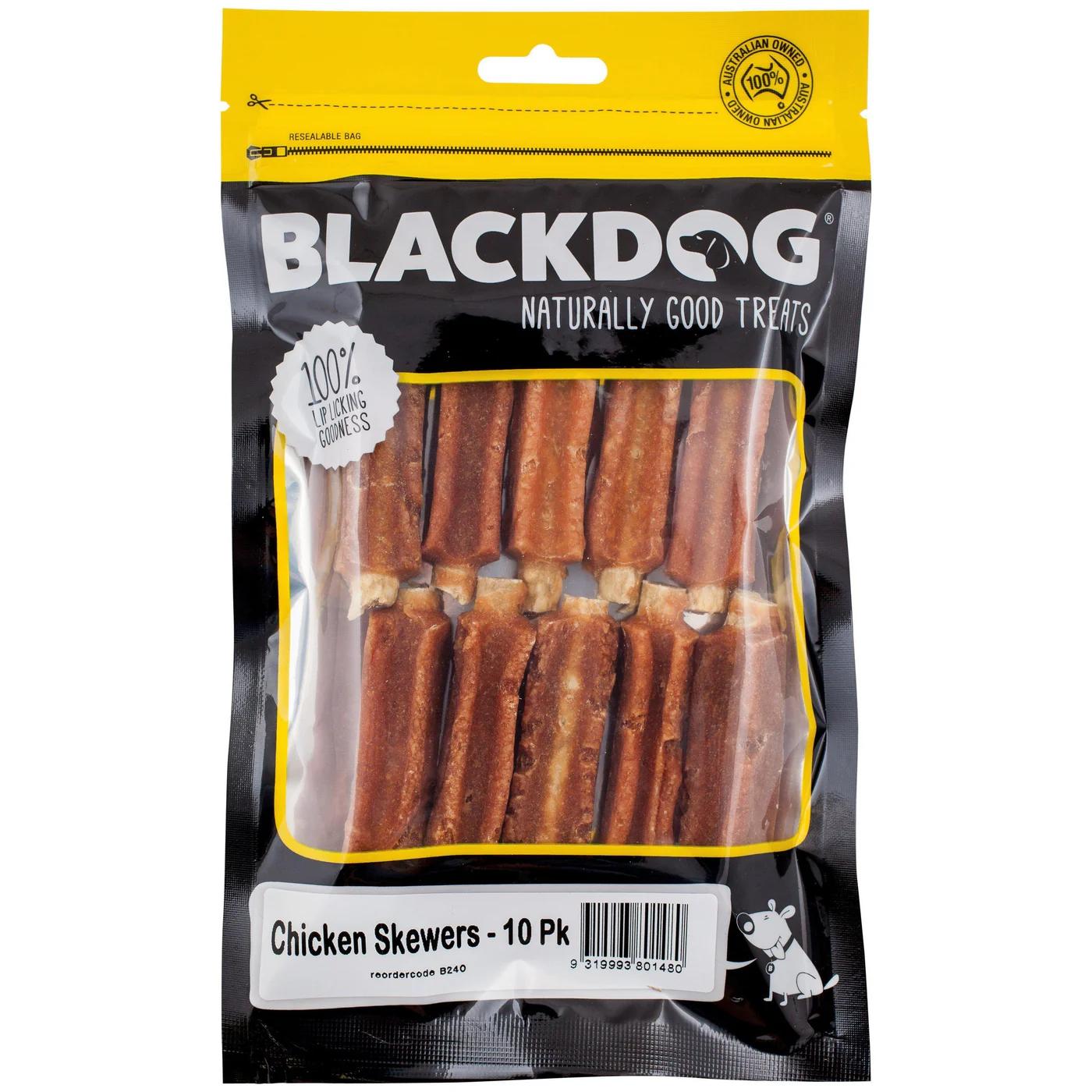 Black Dog Chicken Skewers 10pk