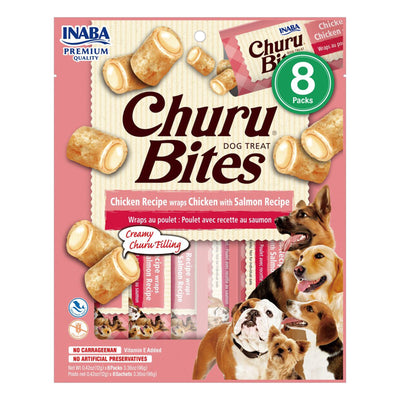 INABA DOG CHURU BITES JOINT SUPPORT CHICKEN WITH SALMON 30