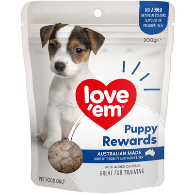Love Em Liver Pup Rewards 200g 6pk