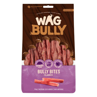 WAG BULLY BITES 750G